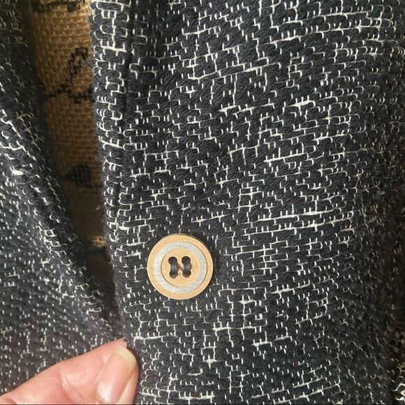 ottod'Ame Warm Cotton One Button Coat Blazer - Picture 5 of 10